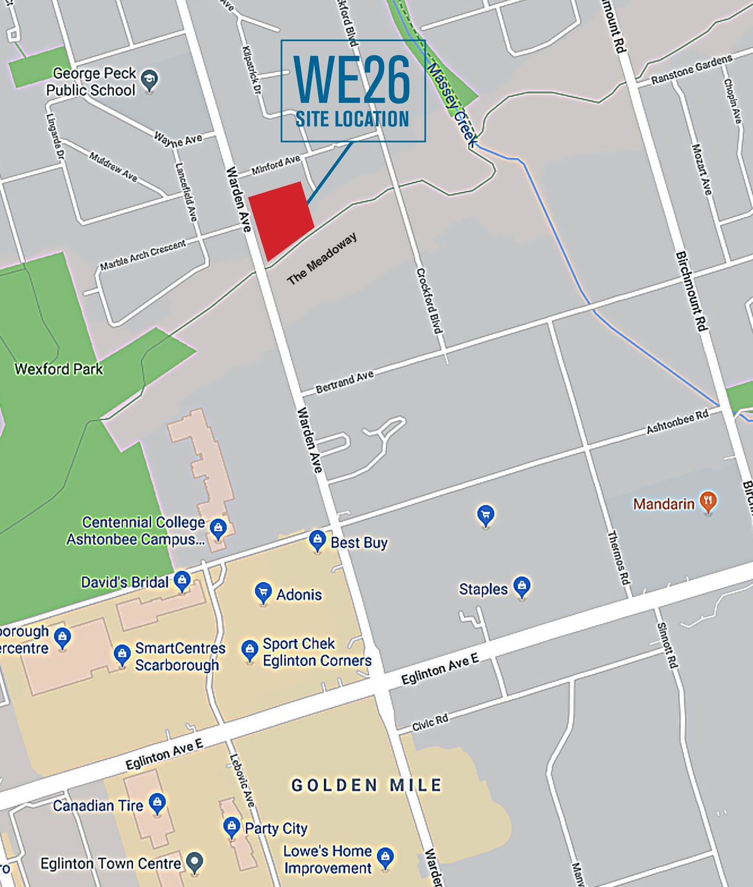 WE26 Site Location